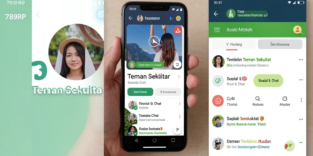 Antarmuka 789RP yang menarik dan pengguna yang aktif.