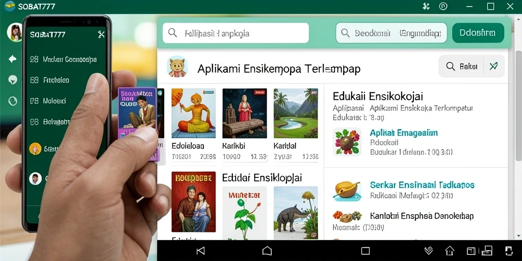 Tampilan antarmuka SOBAT777 yang menarik dan informatif.