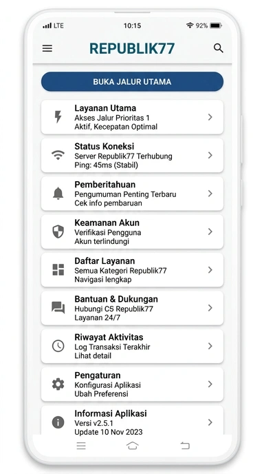 Link Alternatif Terbaik untuk Akses republikk77 di Indonesia