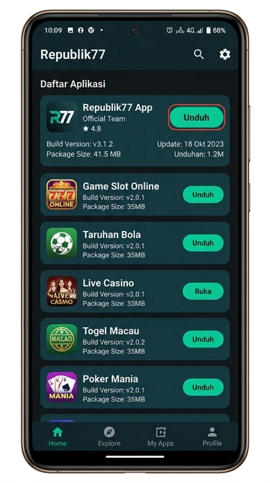 Unduh APK republik77 untuk Pengguna Android di Indonesia